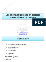 Enzyme Utilisee en Biologie Moleculaire