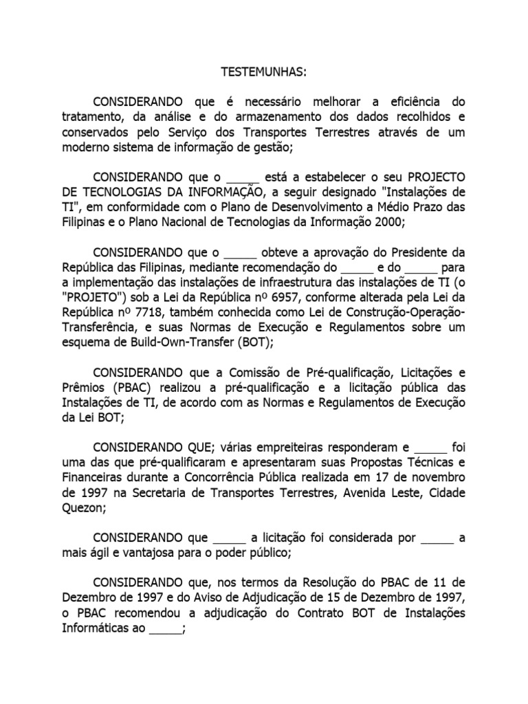 Modelo de contrato bot download gr tis pdf arbitragem tecnologia