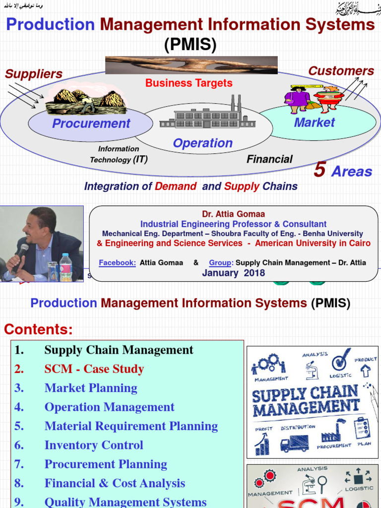 Production Management - 01!02!2018 | PDF | Supply Chain Management ...