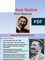 Materi 10-Maslow Teori Motivasi