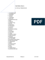 Soal Ujian Kontrol Strata