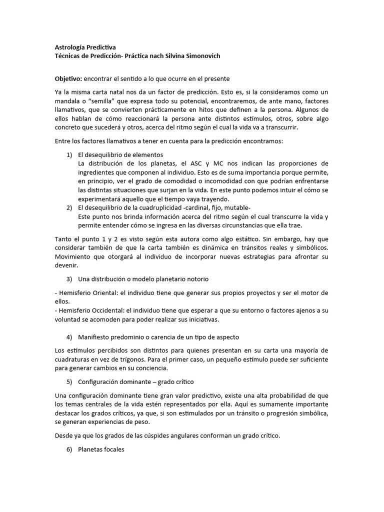 Técnicas de Predicción Práctica | PDF