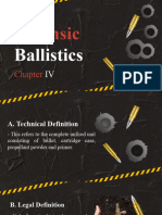 Forensic Ballistics Chapter 4