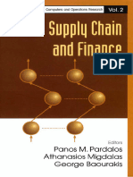 (Series On Computers and Operations Research, 2) Panos M. Pardalos, Athanasios Migdalas, George Baourakis - Supply Chain and Finance - World Scientific Publ