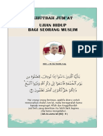 Khutbah Jum'at Ujian Hidup Bagi Seorang Muslim