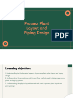 Process Plant Layout and Piping Design: Lesson 1 - Prelims