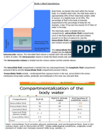 Body Fluids A Brief Introduction