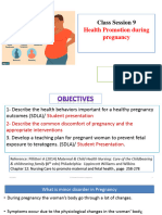 CS-9 Health Promotion During Pregnancy