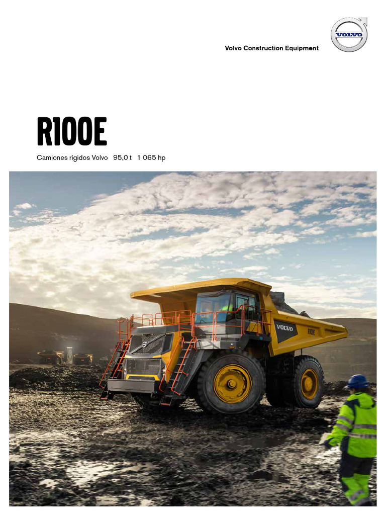 Camión Rígido Volvo R100E: Eficiencia y Potencia | PDF | Camión | Engranaje