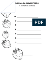 Dia Mundial Da Alimentação - Acróstico