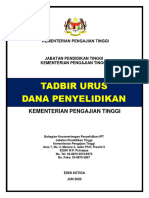 Tadbir Urus Dana Penyelidikan KPT Edisi Ketiga Jun 2020