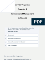 Environmental Management Exam 2