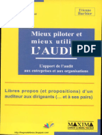 Mieux Piloter Et Mieux Utiliser Laudit by The Greate Library