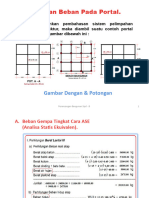 2.2 Perhitungan Beban Pada Portal, 23 Hal