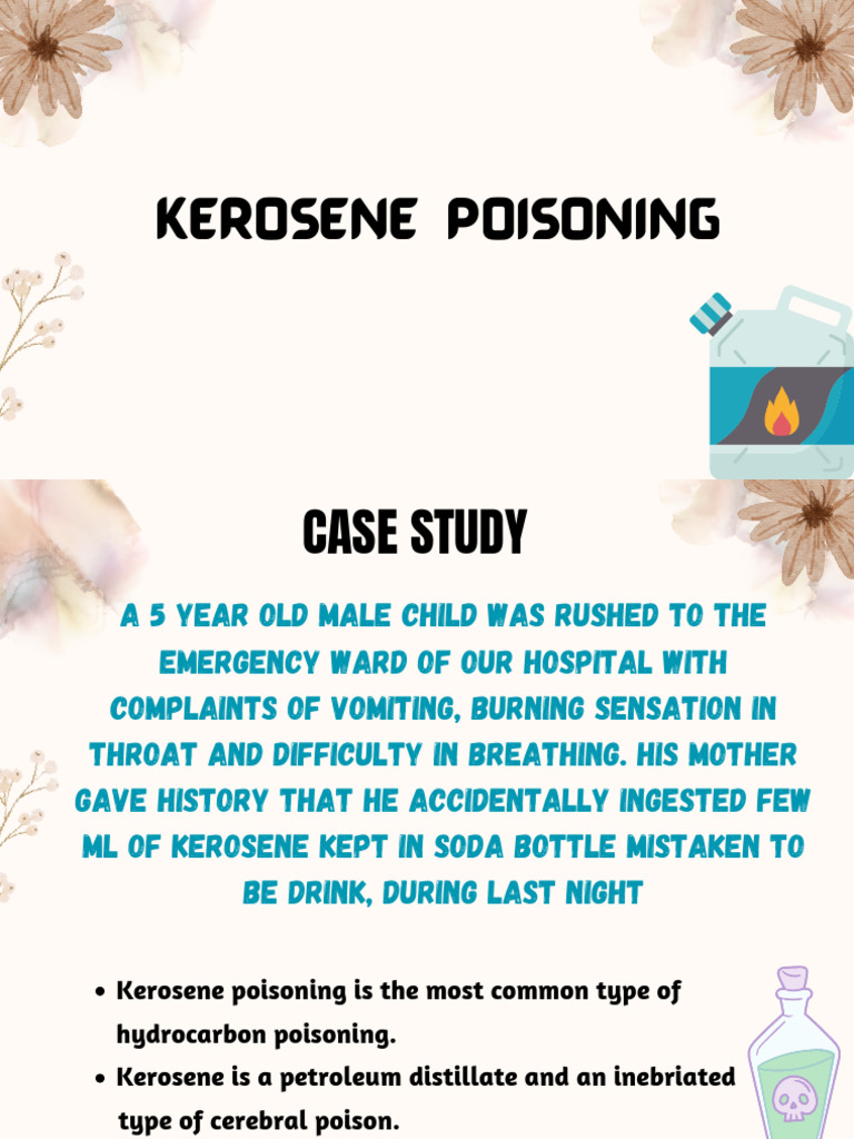 Kerosene Poisoning 230830 072007 PDF Kerosene Vomiting