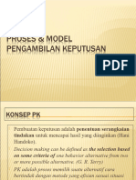 2 Proses Model Pengambilan Keputusan