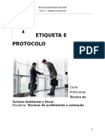 Etiqueta e Protocolo Manual