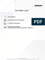 Psicobiologia Tema 1