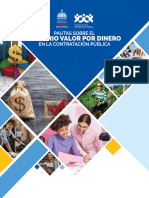 PAUTAS SOBRE EL CRITERIO VALOR POR DINERO República Dominicana