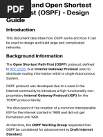 Understand Open Shortest Path First (OSPF) - Design Guide - Cisco