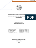 Proposal Program Kreativitas Mahasiswa Jus BAKAT (Jus Bayam Rasa Alpukat) Sebagai Pencegah Penyakit Diabetes