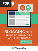 TH Blogging 101 Ebook