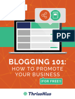 TH Blogging 101 Ebook