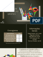 Abertura Curso Assistente de Produção Gráfica - Bom Texto e Modelo