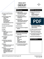 NHMSFAP Surgical Safety Checklist Template