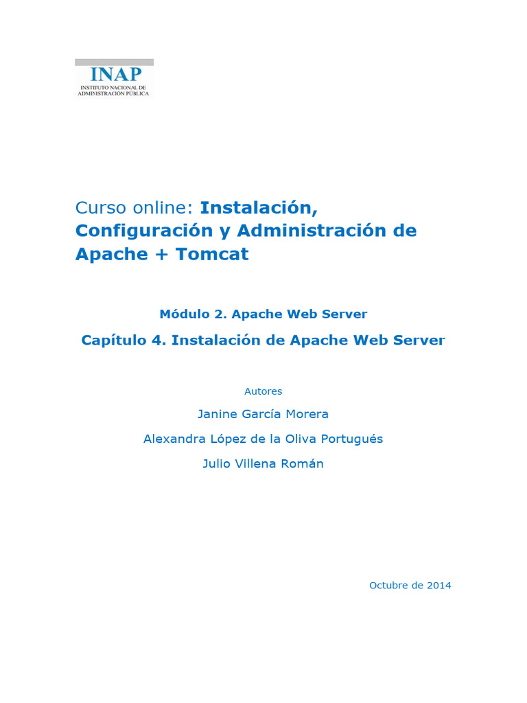 M2.10 - 4. Instalación de Apache-V2 | PDF | Servidor HTTP Apache | Mi sql
