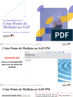 Criar Ponto de Medição