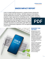 Covid Impact Report