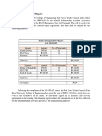 Funds and Expenditure Report