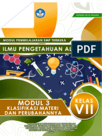 MODUL IPA - Klasifikasi Materi Dan Perubahannya