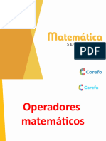 Operadores Matemáticos