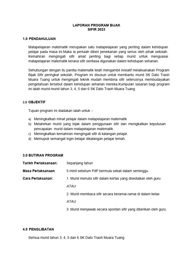 Program Bijik Sifir Pdf