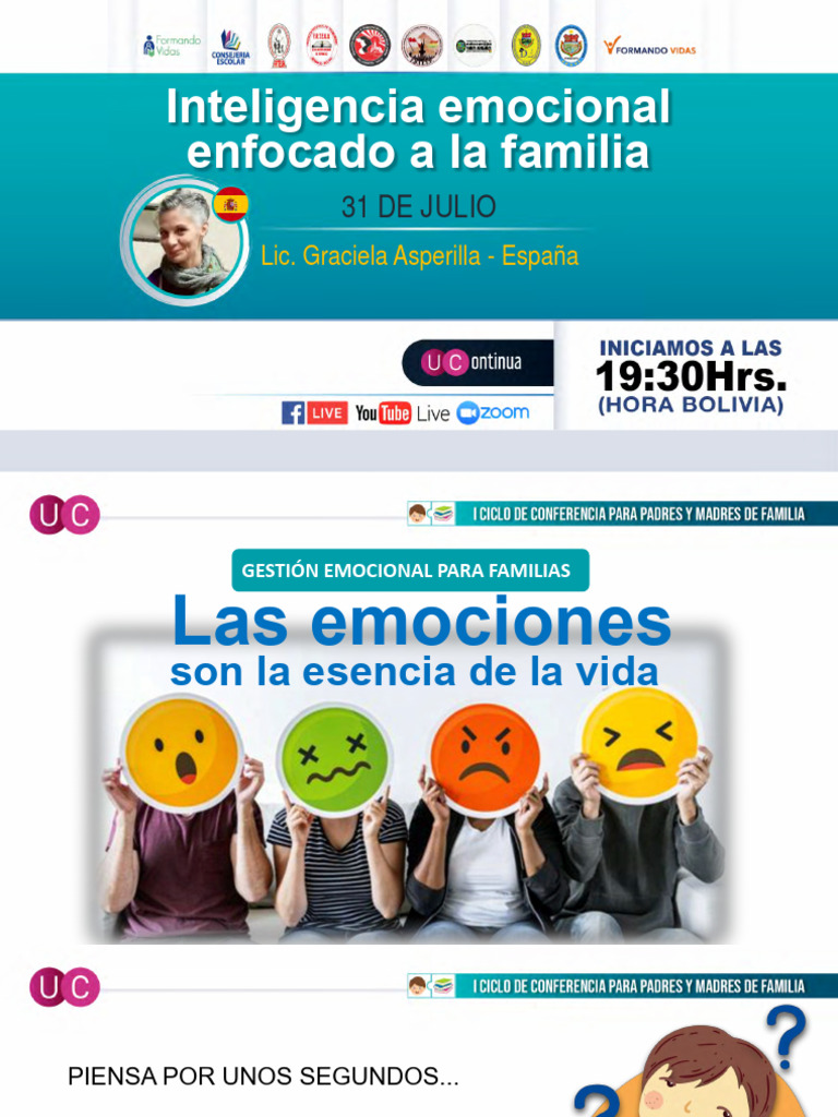 Inteligencia Emocional en La Familia | Descargar gratis PDF | Las ...