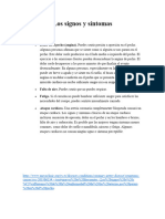 Los Signos y Síntomas CARDIOPATIA CORO