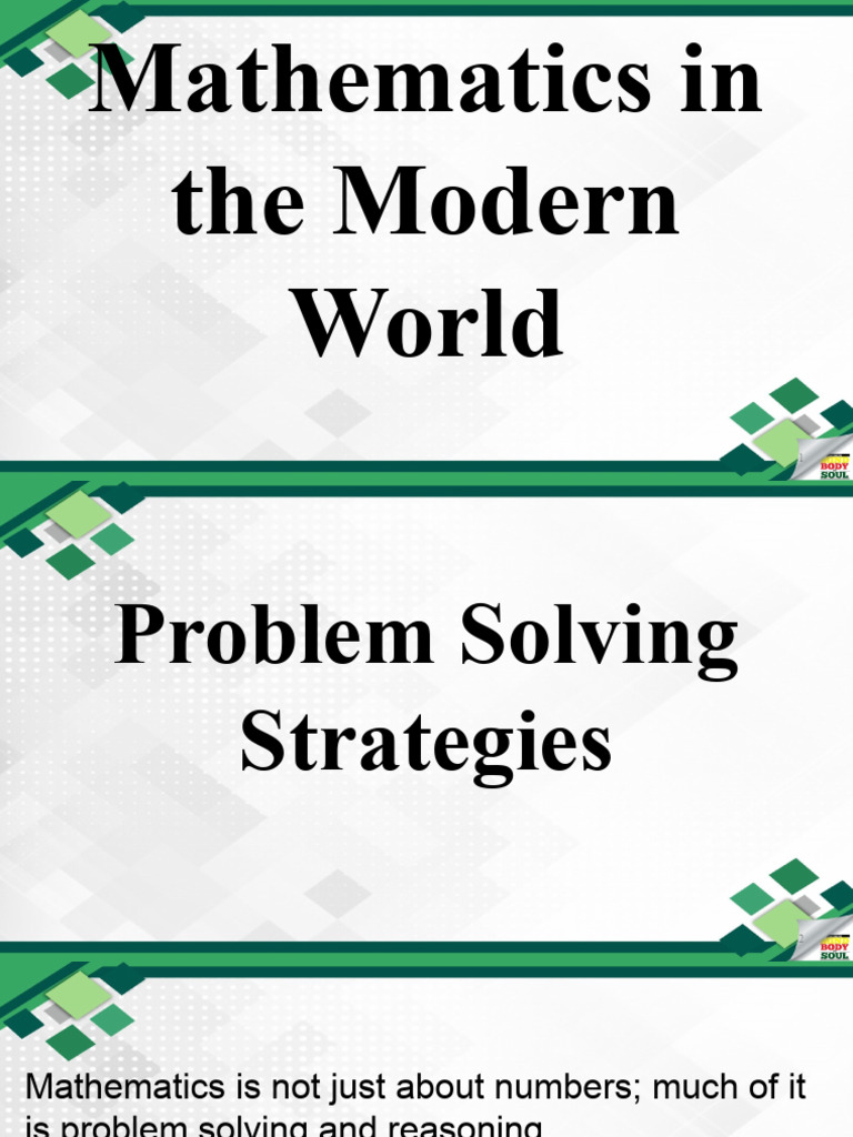 Week+5+Problem Solving Strategies | PDF