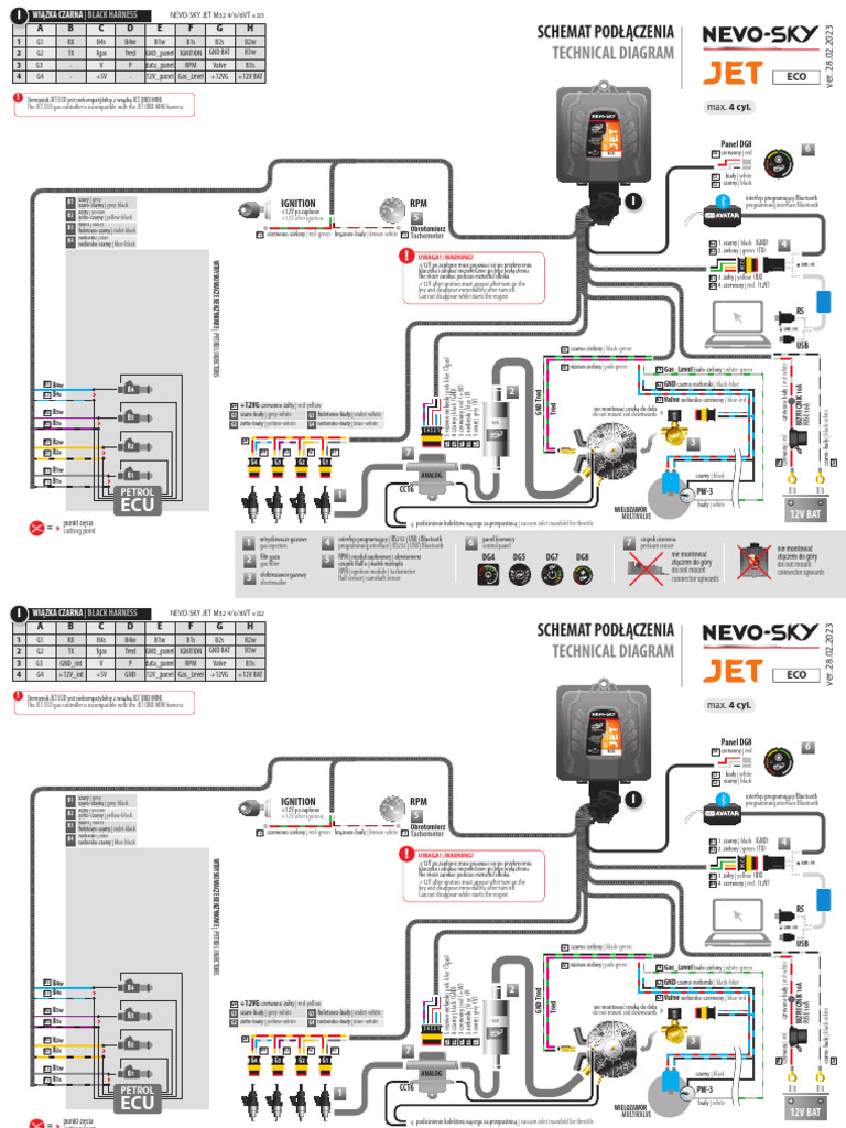 Schemat NS JET Eco v02 v03 v28022023 | PDF