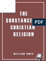 The Substance of Christian Reli - William Ames