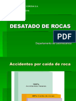 Desatado de Rocas OBREROS - SMCSA