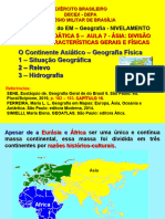 Asia - Geo Fisica - Aula 7 Relevo e Hidrografia