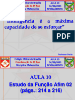 Aula 10 10 Nivelamento