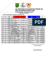 Jadwal Pertandingan Hari Pertama