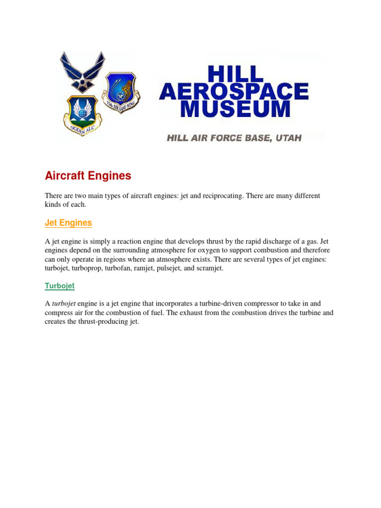 Aircraft Engines | PDF | Jet Engine | Engines
