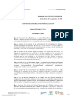 2.1 Procedimiento General Resolución INEN INEN 2020 0013 R