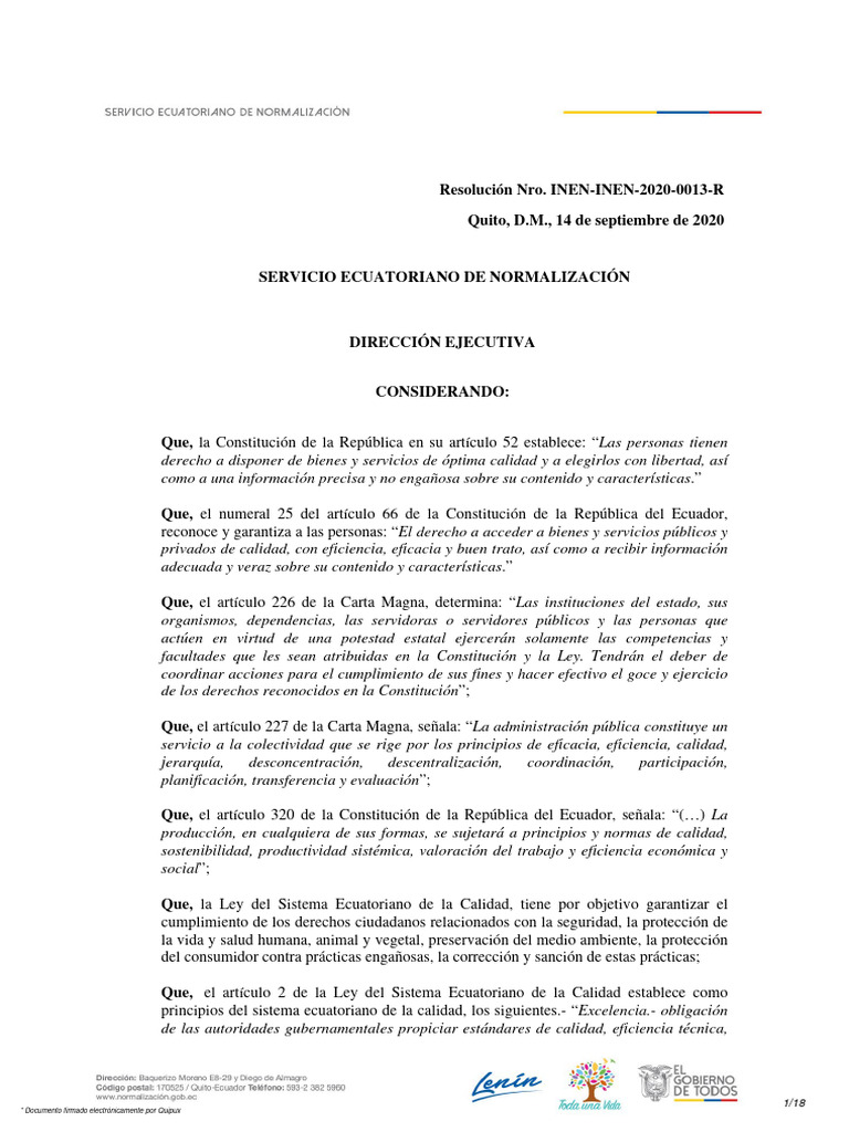 2 1 procedimiento general resoluci n inen inen 2020 0013 r pdf
