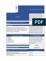 Ficha Técnica de Los Productos Requeridos, Los Términos de Referencia para El Contrato y Lista de Chequeo para Evaluación de Proveedores.