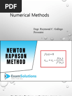 4newton Raphson Method